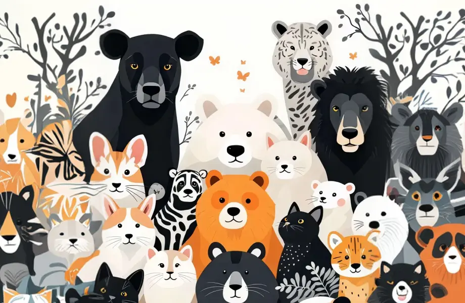 動物と人、すべてを笑顔に